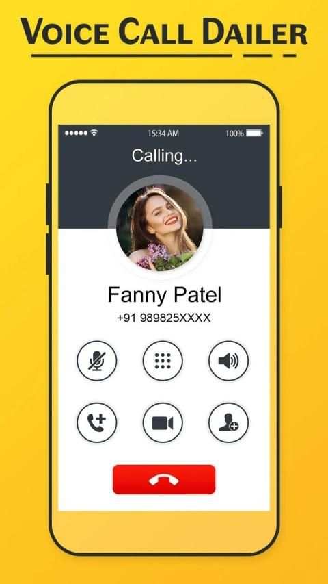 Voice Call Dialer स्क्रीनशॉट 3