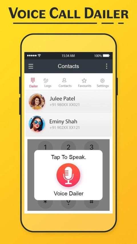 Voice Call Dialer स्क्रीनशॉट 4