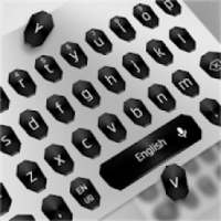 Simple Black White Keyboard