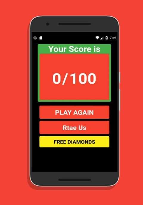 Quiz For Free Fire Diamonds screenshot 1