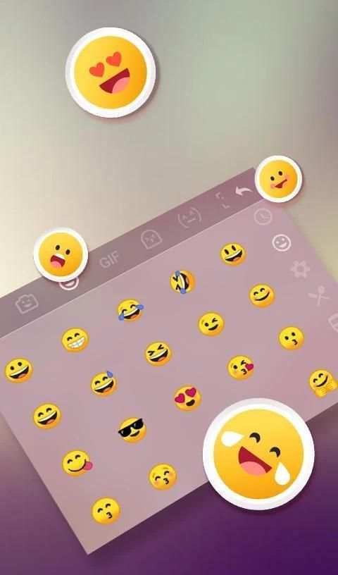 Cool Soft Pink Keyboard Theme screenshot 2
