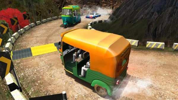 Uphill Tuk Tuk Rickshaw Driving स्क्रीनशॉट 2