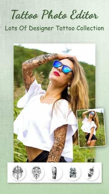 Tattoo Photo Editor screenshot 2