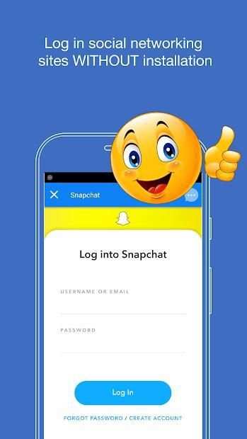 All Social Networks & All Messenger In One App screenshot 2
