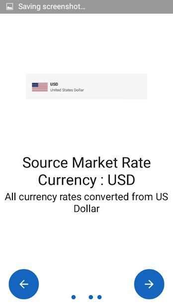Currency converter screenshot 2