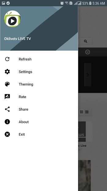 oklivetv screenshot 1