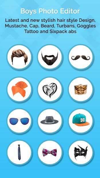 Boys Photo Editor स्क्रीनशॉट 6