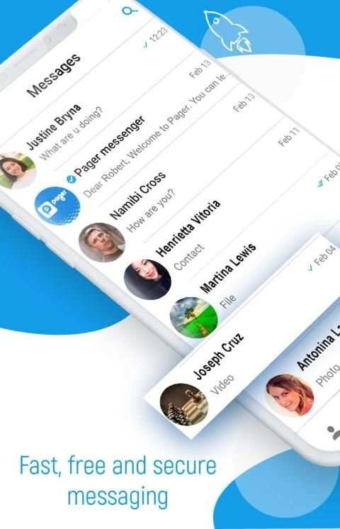 Pager Messenger screenshot 1