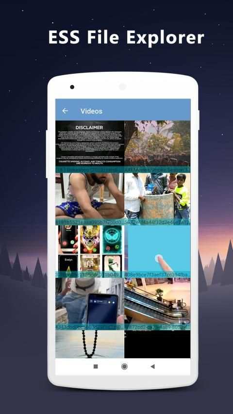 ESS File Explorer screenshot 2