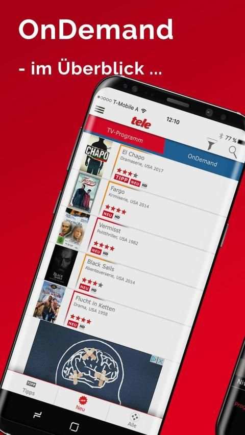 tele - Magazin ★ TV-Programm ★ On Demand ★ Kino screenshot 10