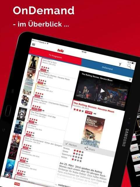 tele - Magazin ★ TV-Programm ★ On Demand ★ Kino screenshot 5