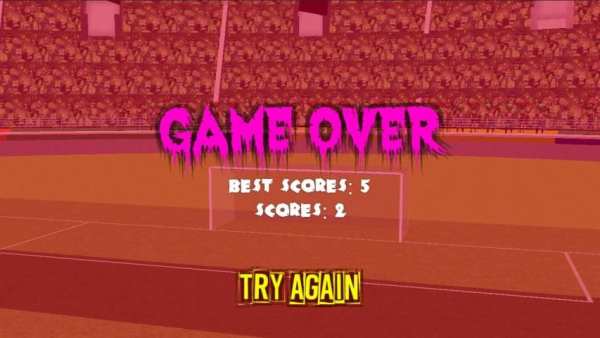 Cartoon Zombie Soccer screenshot 2