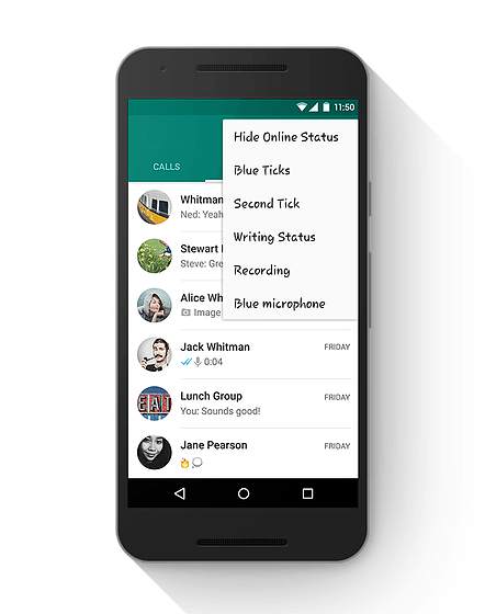 GB WhatsApp Messenger screenshot 1