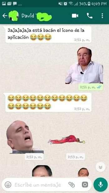 Stickers ecuatorianos para WhatsApp screenshot 1