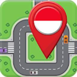 *Indonesia Offline maps and navigation GPS 3D