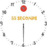 55 Seconds Clock
