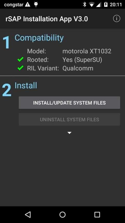 Bluetooth SIM Access Install screenshot 2