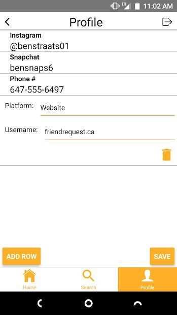 Friend Request screenshot 1
