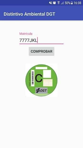 Distintivo Ambiental DGT screenshot 2