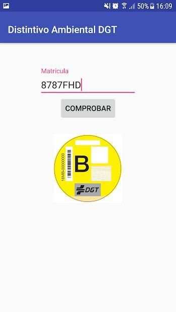 Distintivo Ambiental DGT screenshot 1