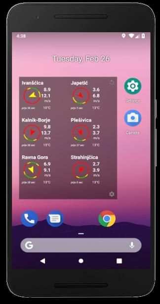 MMS4 Meteo Widget screenshot 5
