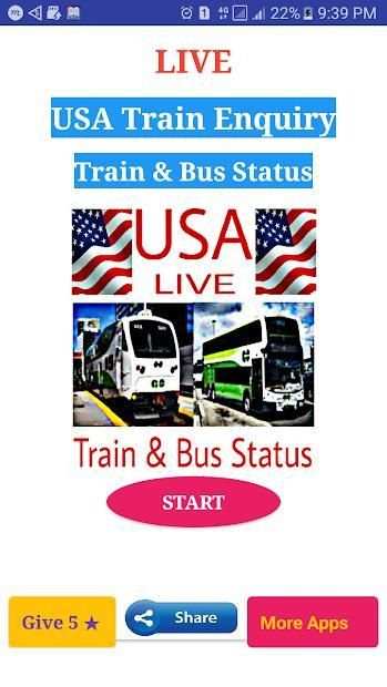 USA Live Train & Bus Status - Book Tickets screenshot 2