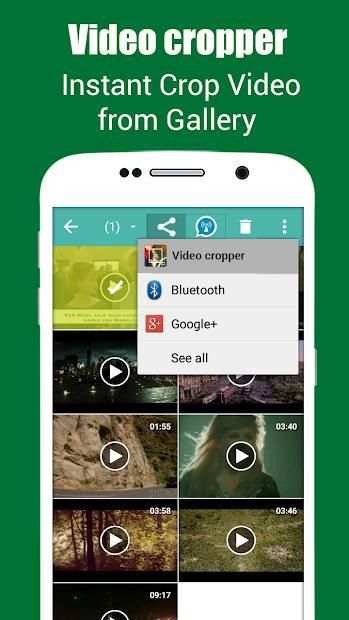 Crop Video - Video Cropper tool स्क्रीनशॉट 1