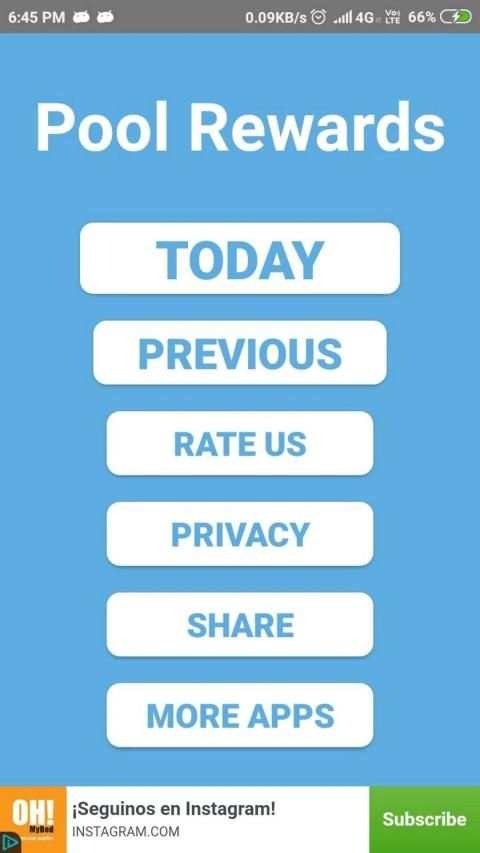 Daily Instant Pool Rewards - Free Cash and Coins screenshot 1
