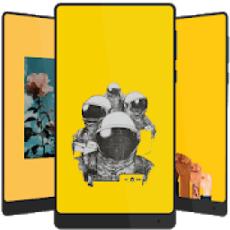 ikon Yellow Aesthetic Wallpaper