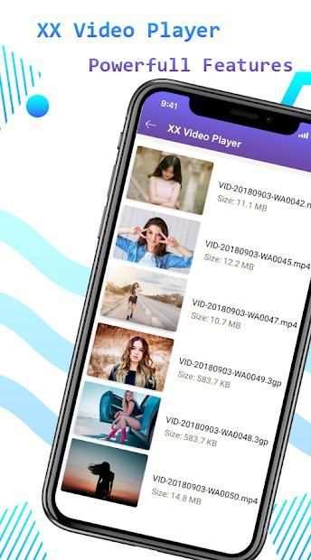 XX Video Player 2019 - All Format Video Player screenshot 5