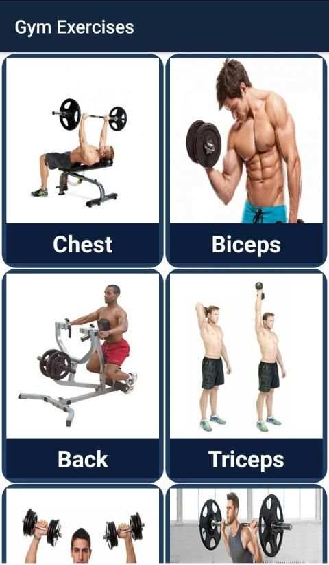 Gym Workouts,And Daily Diet Plan screenshot 2