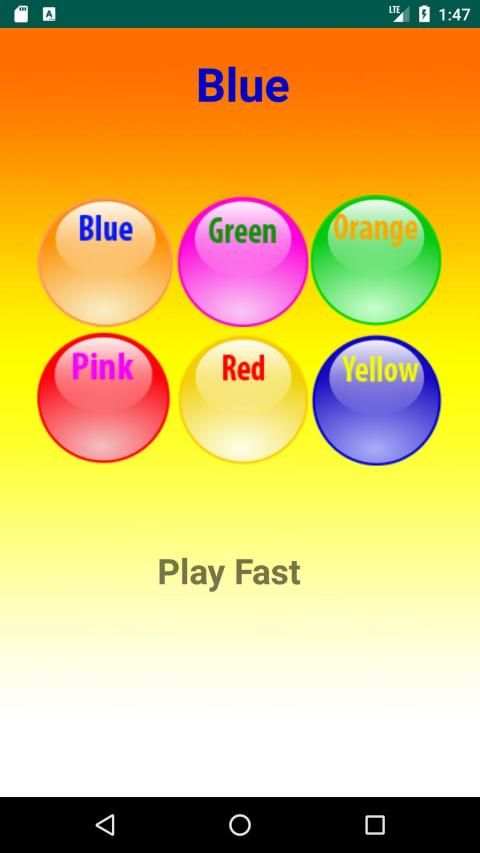 Mini Colour Game स्क्रीनशॉट 5