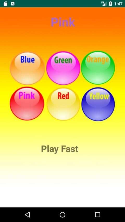Mini Colour Game स्क्रीनशॉट 7