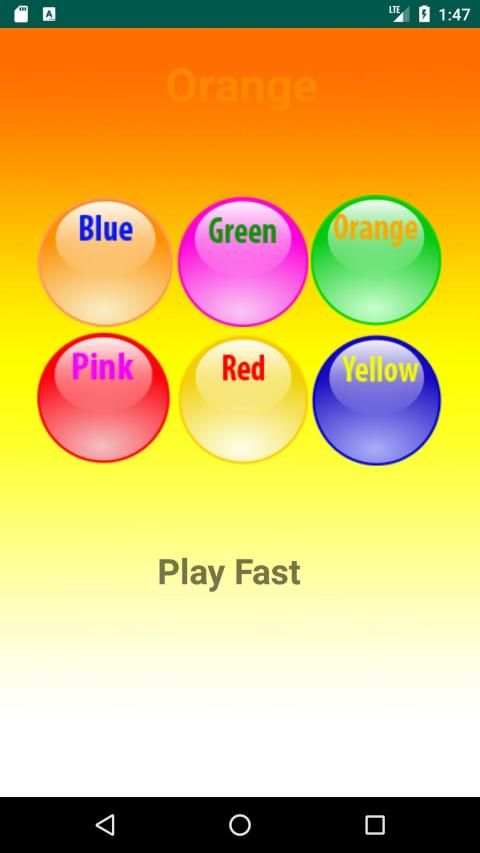 Mini Colour Game स्क्रीनशॉट 2