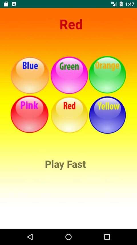 Mini Colour Game स्क्रीनशॉट 4