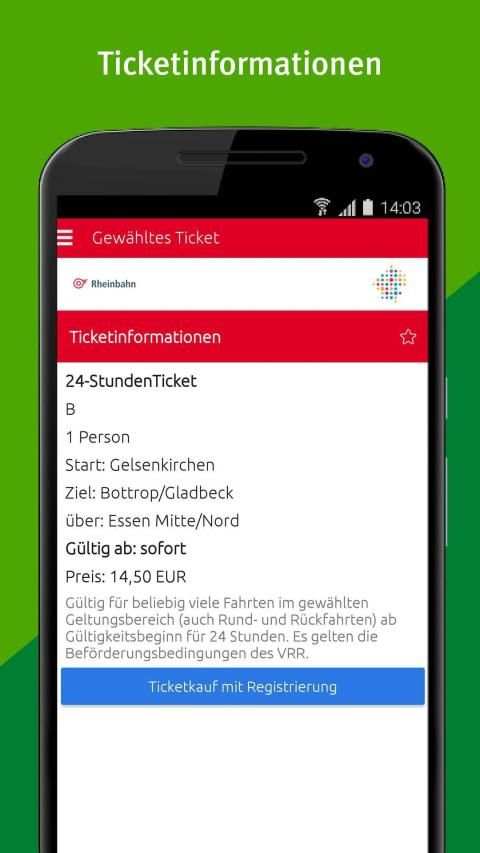VRR App - Fahrplanauskunft screenshot 1