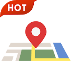 2019 Navigation Map Satellite Earth आइकन