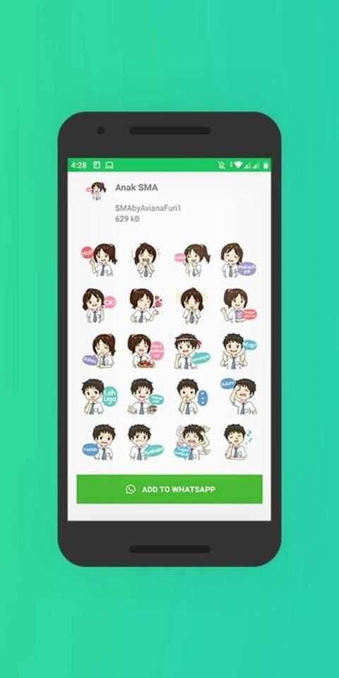 Whatsapp Stickers Indonesia & Story Downloader screenshot 1