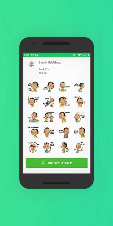 Whatsapp Stickers Indonesia & Story Downloader screenshot 2