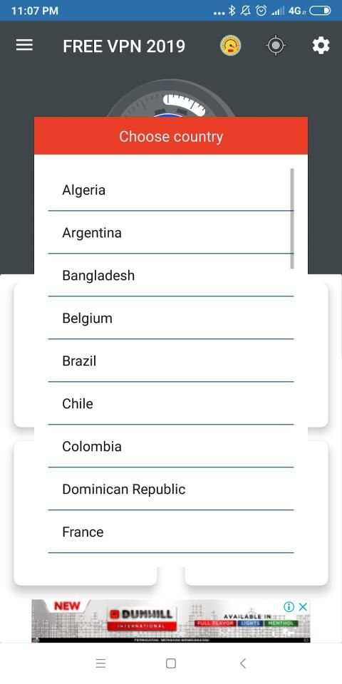 Free VPN 2019 screenshot 1