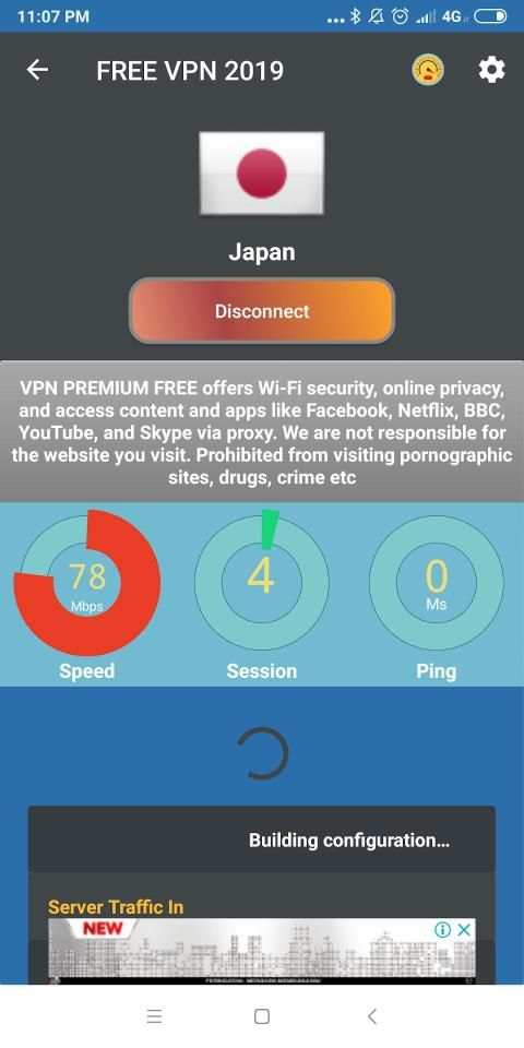 Free VPN 2019 screenshot 2