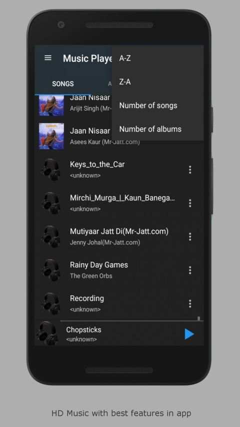 Music Player - Free Audio Player 4 تصوير الشاشة