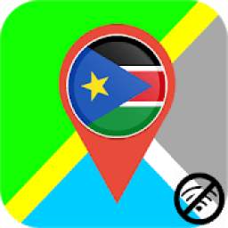 ✅ South sudan Offline Maps with gps free