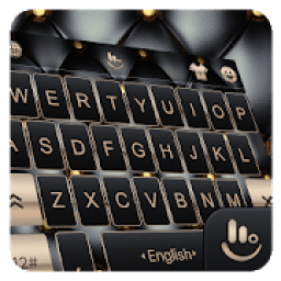 Glod Black Mechanic Hecking Keyboard Theme icon