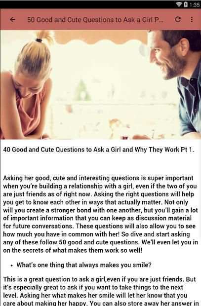 QUESTIONS TO ASK A GIRL screenshot 4