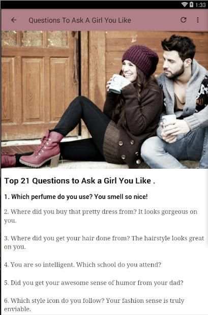 QUESTIONS TO ASK A GIRL screenshot 5