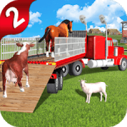 Off-Road Animal Transport Truck Driver 3D 2 icon