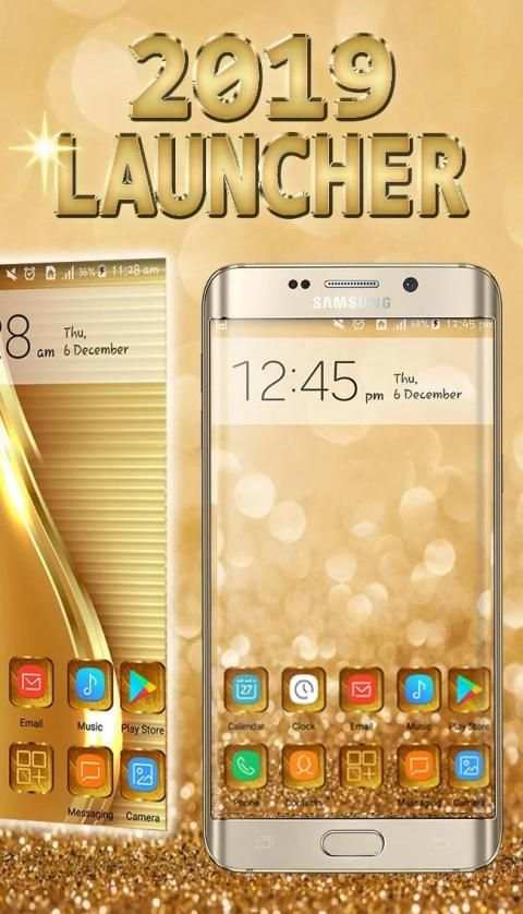 Golden Launcher 2019 screenshot 12