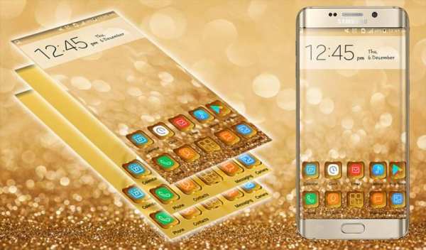 Golden Launcher 2019 screenshot 5
