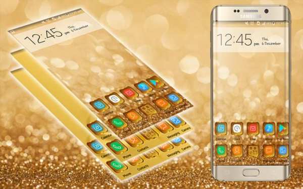 Golden Launcher 2019 स्क्रीनशॉट 1
